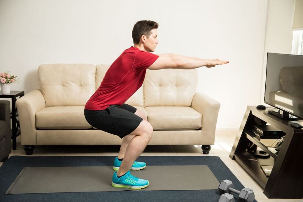 Squats-ը օգնում է զարգացնել մկանները, որոնք պատասխանատու են ուժի համար
